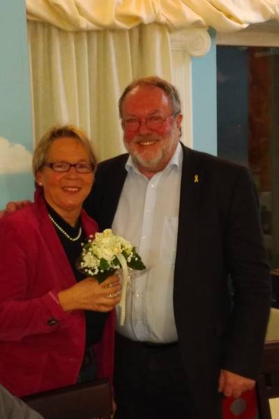 Almut Detmering und Gerd Engel (KV)